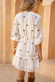 Petite Palms Mini Dress