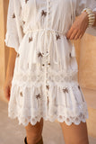 Petite Palms Mini Dress
