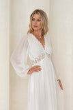 Brienna White Maxi Dress