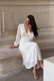 Brienna White Maxi Dress