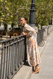 Isola Multicolour Tropical Button Maxi Dress