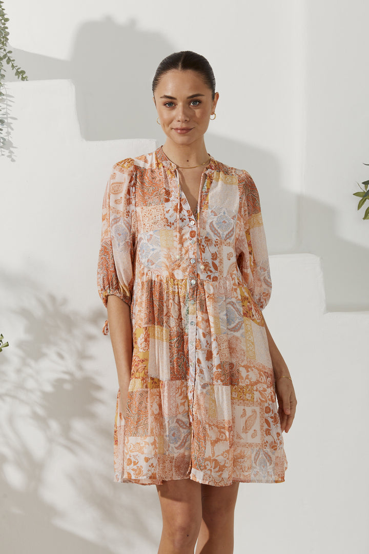 Kierlan Dress - Orange