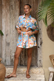 Praia Multicolour Tropical Drawstring Shorts