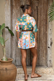 Praia Multicolour Tropical Drawstring Shorts