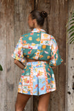 Praia Multicolour Tropical Drawstring Shorts