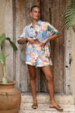 Praia Multicolour Tropical Drawstring Shorts