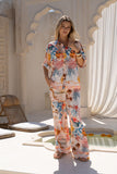 Lumeia Pink Tropical Pants