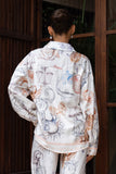 Zodiac Multicolour Abstract Long Sleeve Shirt