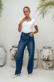 Sawyer Blue Denim Jeans