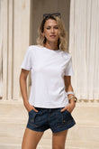Nox White Classic Fit T-Shirt