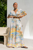 Solmar Multicolour Abstract Wide Leg Pants