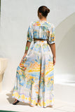 Solmar Multicolour Abstract Wide Leg Pants