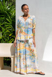 Solmar Multicolour Abstract Wide Leg Pants