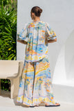 Solmar Multicolour Abstract Wide Leg Pants