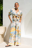 Solmar Multicolour Abstract Wide Leg Pants