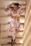 Sirocca Multicolour Patchwork Blouse