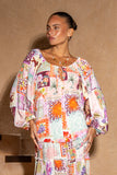 Sirocca Multicolour Patchwork Blouse