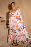 Sirocca Multicolour Patchwork Blouse