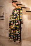 Aelithia Multicolour Tropical Blouse