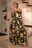 Aelithia Multicolour Tropical Blouse
