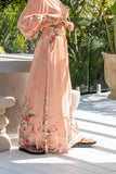 Charlotte Pink Floral Wide Leg Pants