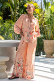 Charlotte Pink Floral Balloon Sleeve Blouse