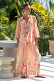 Charlotte Pink Floral Wide Leg Pants