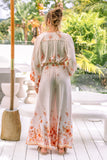 Amelisse Pink Floral Wide Leg Pants