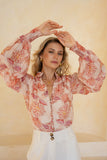 Marlowe Pink Floral Blouse