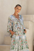 Elysara Green Tropical Shirt
