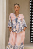 Marzella Pink Tropical Shirt