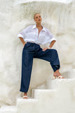 Nellie White Ramie Shirt