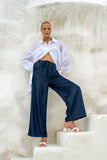 Nellie White Ramie Shirt