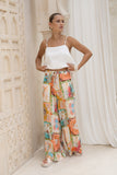 Nereida Multicolour Abstract Wide Leg Pants