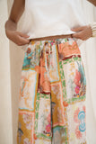 Nereida Multicolour Abstract Wide Leg Pants