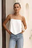 Molly White Cami Top