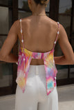 Cirella Multicolour Abstract Cami Top