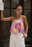 Cirella Multicolour Abstract Cami Top