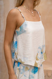 Alethea Blue Floral Cami Top