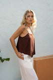Eveline Brown Cami Top