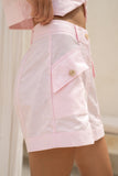 Averie Pink Tailored Shorts