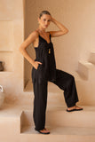 Kiara Black Drawstring Pants