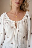 Petite Palms Blouse