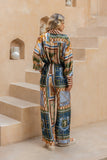Aven Multi Abstract Pants