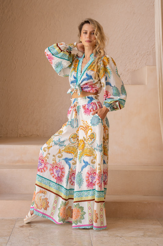 Valina Wide Leg Pants