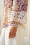 Lia Purple Floral Blouse