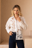 Annabel White Lace Shirt