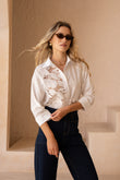 Annabel White Lace Shirt