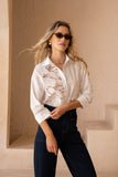Annabel White Lace Shirt