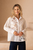 Annabel White Lace Shirt